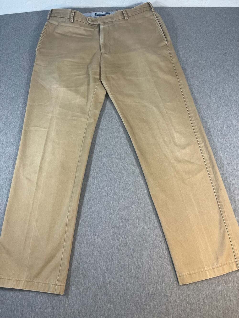 Peter Millar Khaki Pima Cotton Flat Front Chino Pants Men’s 34X31